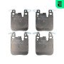 OPTIMAL BP-12616 Brake pad set for BMW