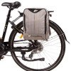 Reinforced EASYBIKE rear bag attachment via plastic eyelets for bicycles