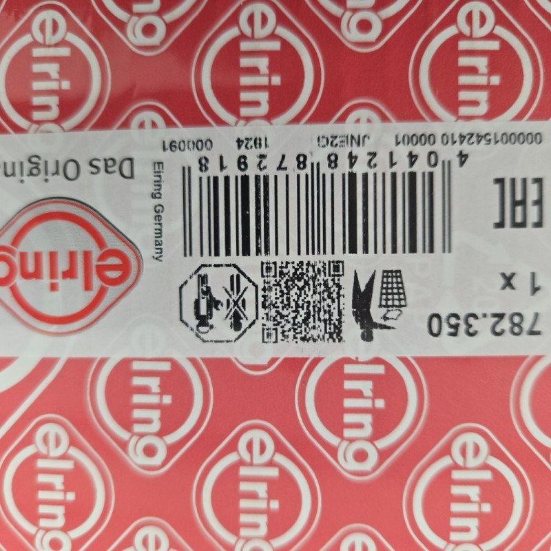 Gasket, cover (crankcase) ELRING for CADILAC CTS 6.2