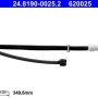 ATE 24.8190-0025.2 Brake pad wear sensor for PORSCHE 911, BOXSTER, CAYMAN