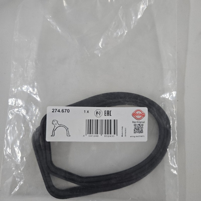 Elring 274.670 Main Bearing Case Gasket Passenger Side for PORSCHE