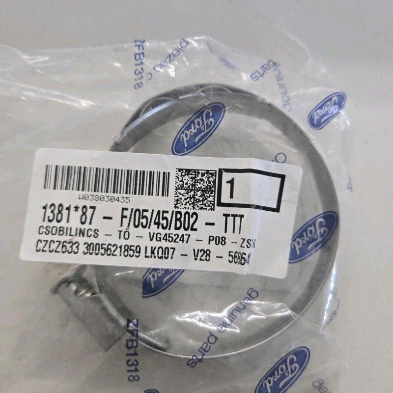 FORD RANGER T6 MK1 Intercooler Hose Clamp 1381987 W527489-S300 NEW GENUINE
