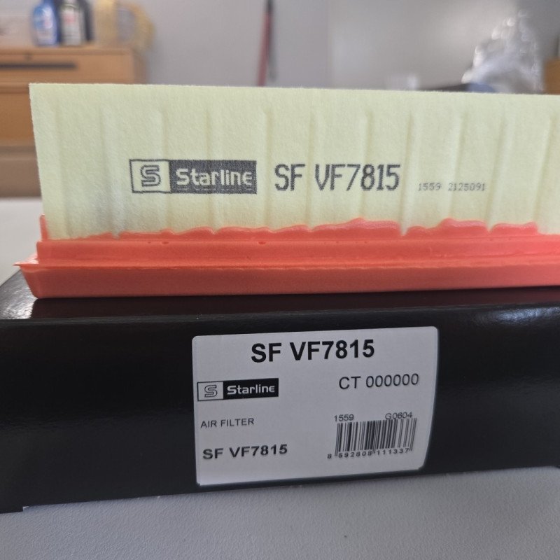 Starline SF VF7815 Air Filter 318x175x58mm for Citroen, Renault, Peugeot