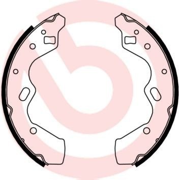 BREMBO S 49 520 Brake Shoe Set 200 x 32 mm for KIA and MAZDA