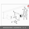 MERCEDES-BENZ A6559900154 radiator BOLT NUT M27