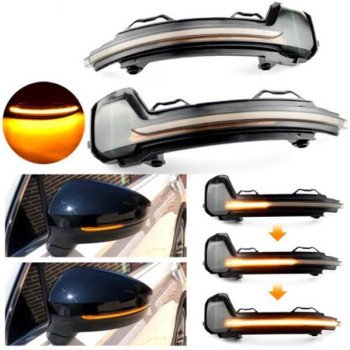 MIRROR LED design turn signal - set for VW TIGUAN MK2 2017 - 2019yr.
