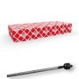 FEBI BILSTEIN Inner tie rod 383 mm for FORD Transit MK5, MK6, Mk7 2000.01 - 2014