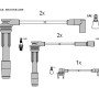 IGNITION CABLE S ZK 8914 ST STARLINE for Renault CLIO R19
