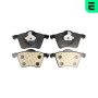 Brake pad set OPTIMAL BP-12742 for Ford Galaxy wgr Front Axle, excl. wear war