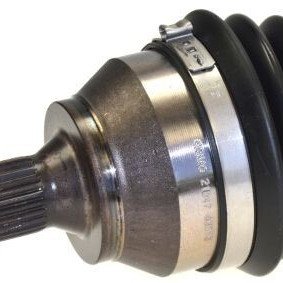 SPIDAN 21047 Drive shaft suitable for PEUGEOT 306, 206 613mm, with nut