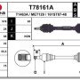 EAI T78161A Drive shaft suitable for MERCEDES-BENZ A-Class, VANEO