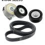 SKF multi-ribbed belt kit SK VKMA32235 for FIAT 1.6D Multijet engines